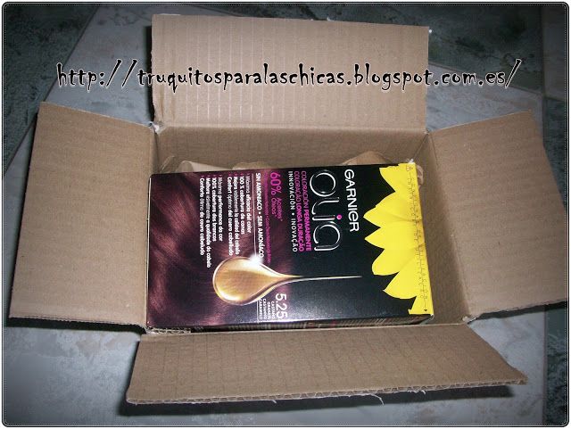 mi opinión sobre el tinte Garnier Olia