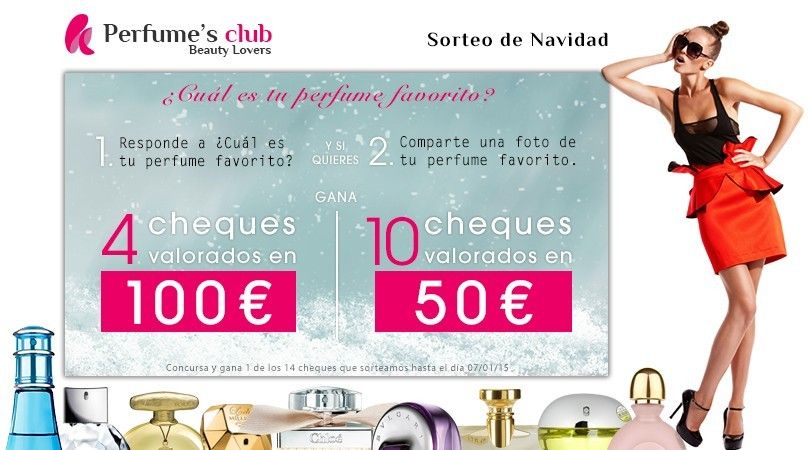 sorteo perfumes club