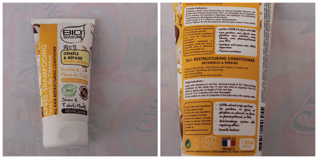  champú 2 en 1 de crema de karite Bio Seasons