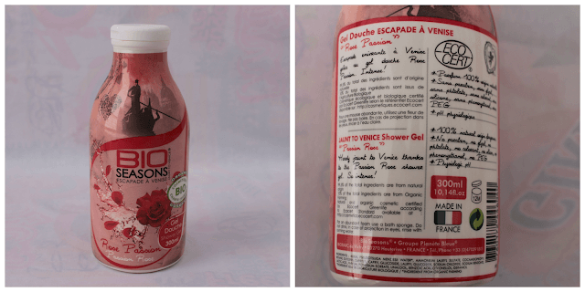 Gel de ducha Rose pasión Bio Seasons