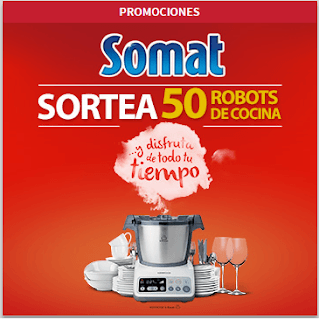 somat sorteo de 50 robots de cocina