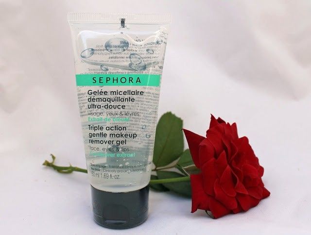Gel micelar desmaquillante de ojos, rostro y labios