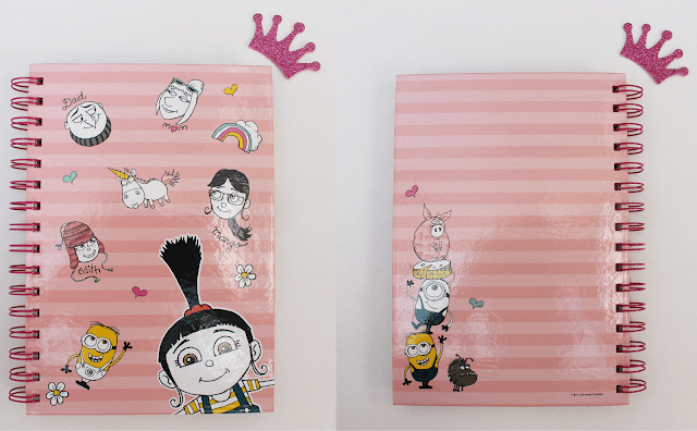 libreta minions material escolar