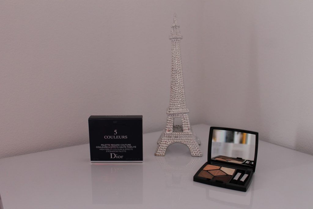 paleta de 5 colores de Dior