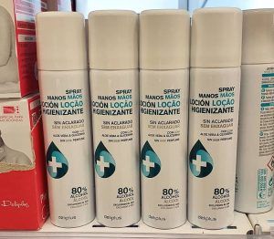 spray higienizante de Mercadona
