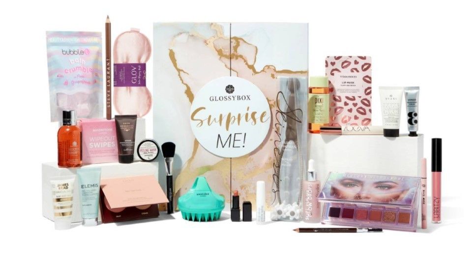 contenido calendario adviento GlossyBox 2021