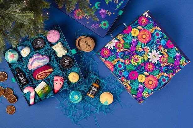 contenido calendario adviento lush 2021