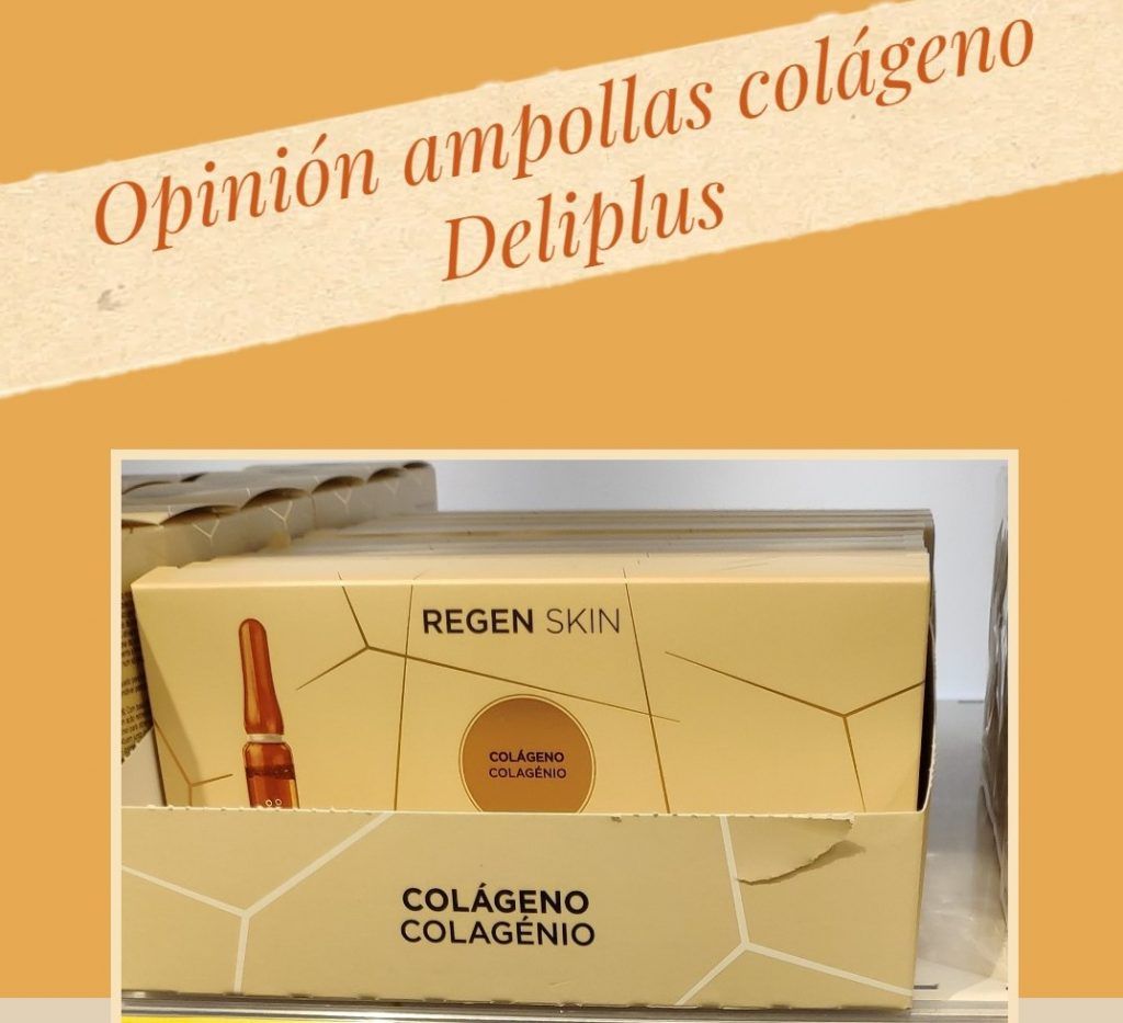 opinión ampollas colágeno Regen skin Deliplus