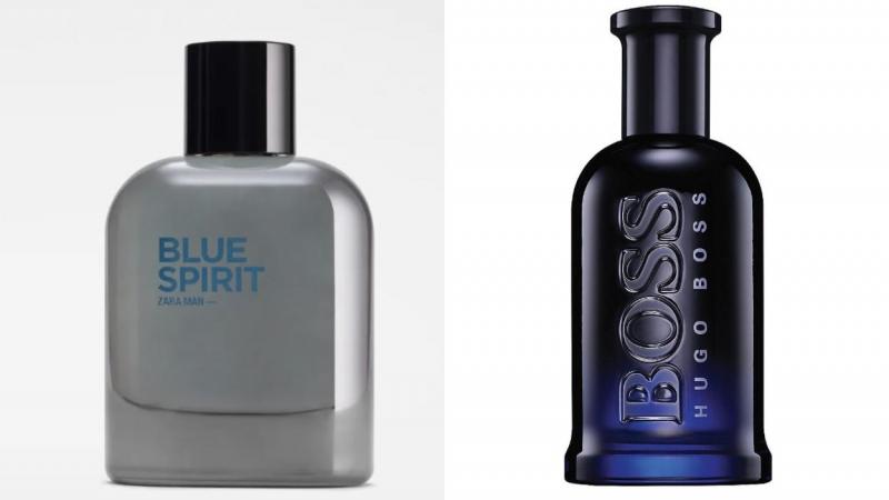 Blue Spirit es el perfume de Zara equivalencia de hombres de Bottled Night de Hugo Boss