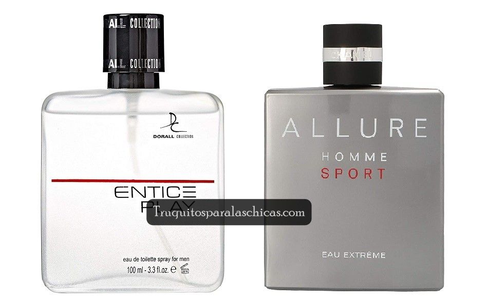 entice play equivalencia de allure de chanel