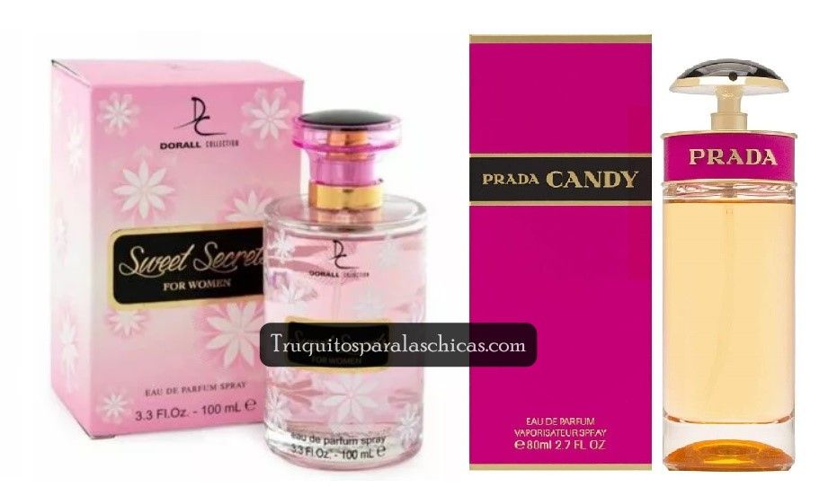 equivalencia perfume candy prada de aldi