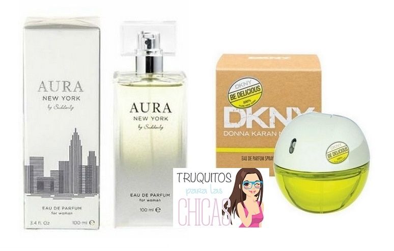 Aura New york imita a DKNY Be Delicious