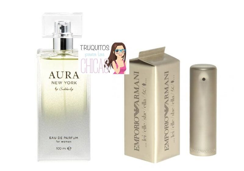 Aura Unicke es la equivalencia de She de Emporio Armani