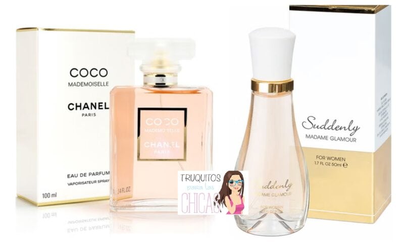Suddenly d elle de lidl es la equivalencia de  a Coco Mademoiselle de Chanel