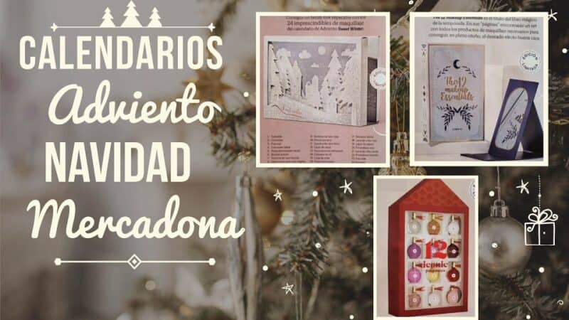 Calendarios adviento Mercadona Navidad 2024