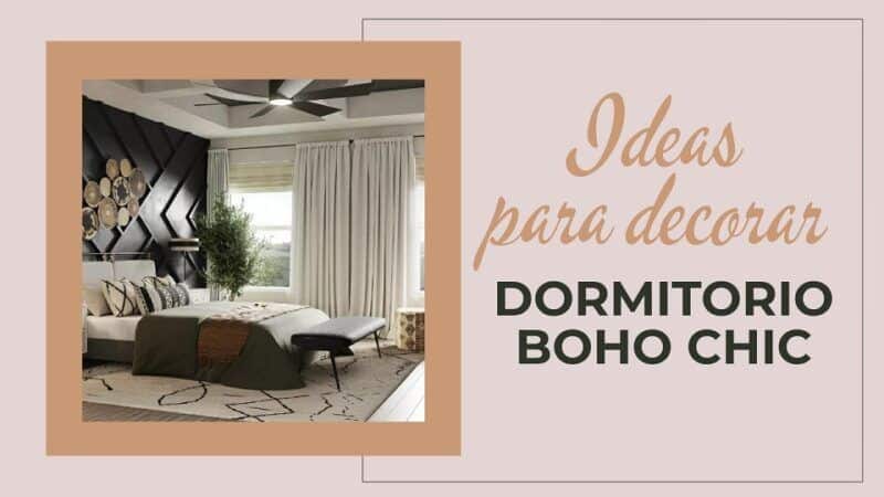 decorar un dormitorio boho chic