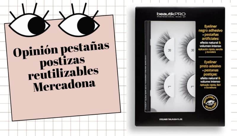 pestañas postizas reutilizables Mercadona