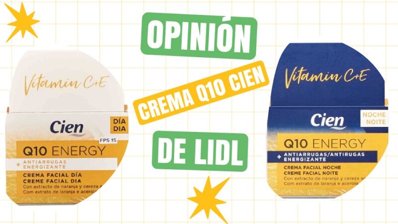 crema cien q10 energy de Lidl