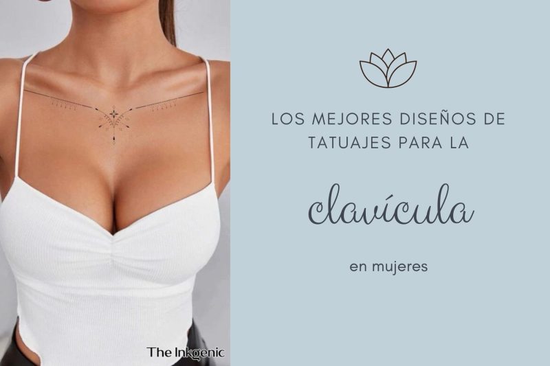 tatuajes clavícula mujer