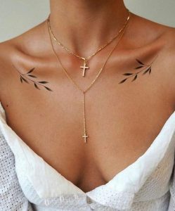 tatuaje hojas