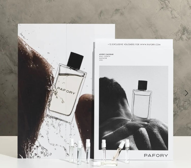 pafory ha lanzado un calendario de adviento de perfumes nicho de alta calidad