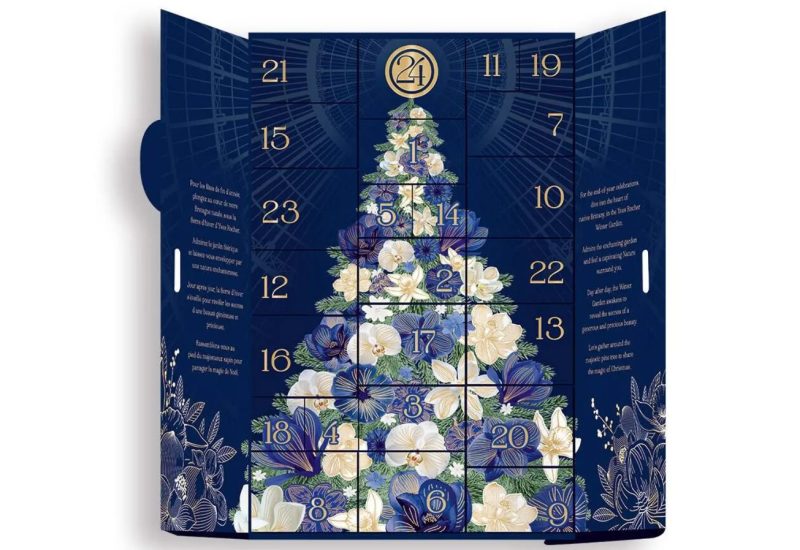 calendario adviento árbol navidad yves rocher