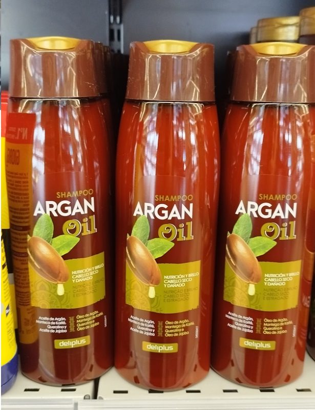 champú argan oil de mercadona