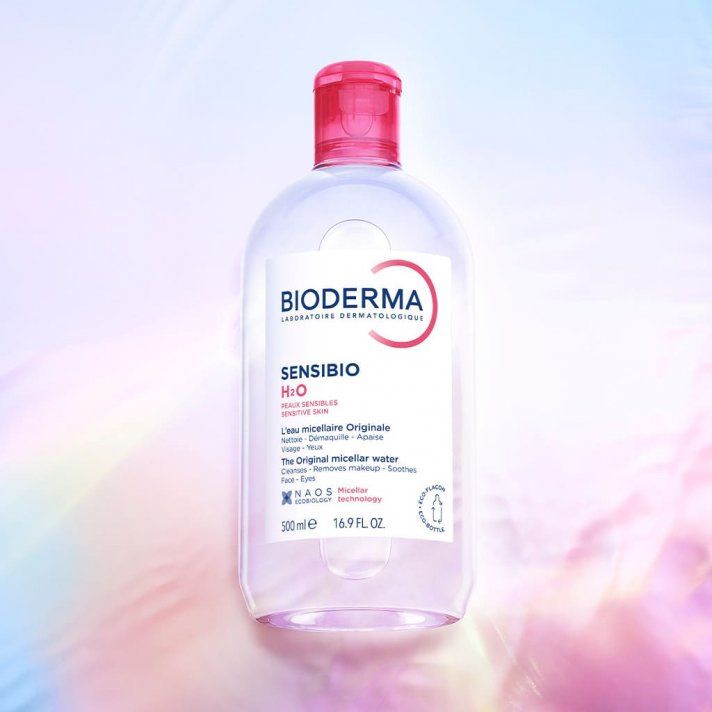 agua micelar bioderma para pieles sensibles